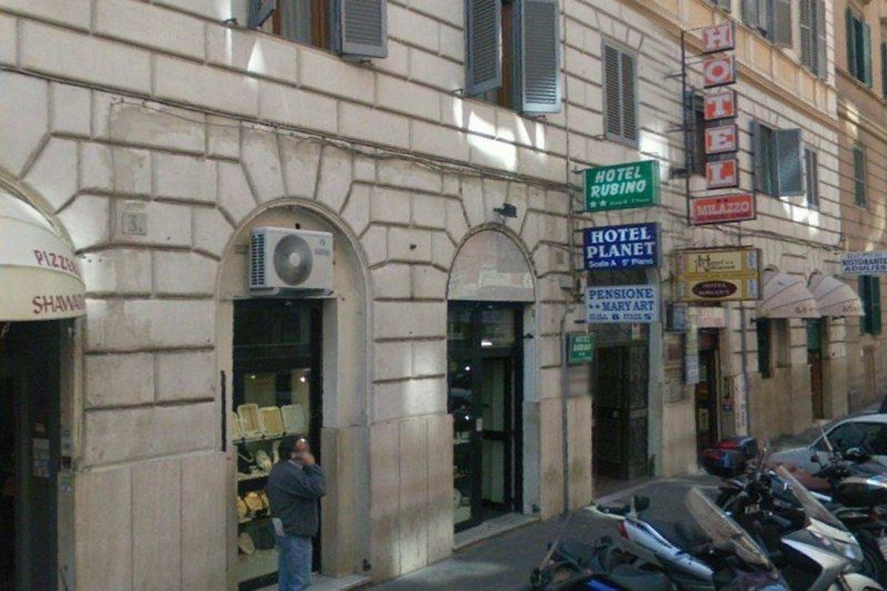 Hotel Rubino Róma Kültér fotó